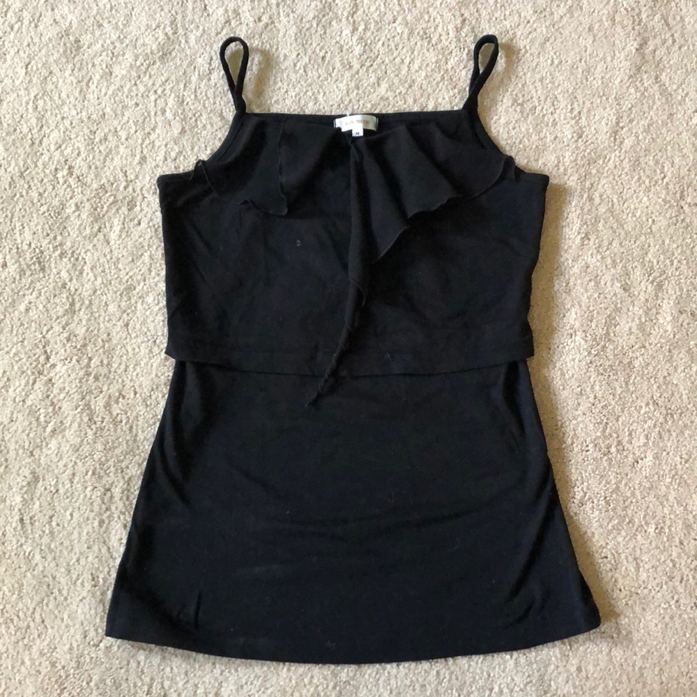 Mille ferme black nursing cami